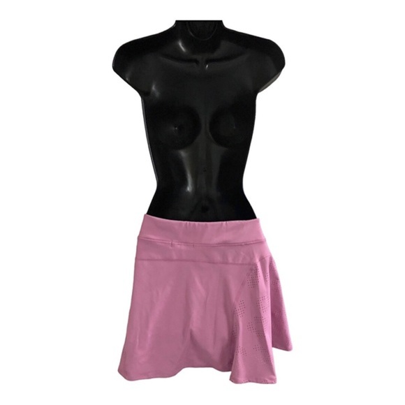 Sincerely Jules pink flounce style tennis golf active mesh‎ skort size small new - Picture 8 of 9